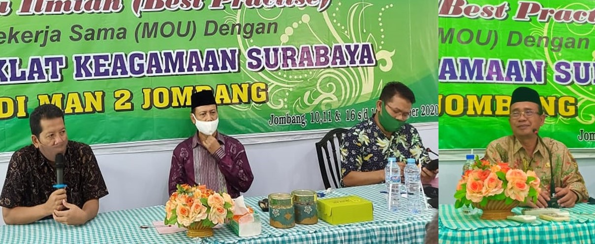 Inginkan Guru yang Aktif Menulis MAN 2 Jombang Adakan Pelatihan Kerja Sama Publikasi Ilmiah dengan BDK Surabaya